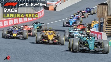 Laguna Seca Grand Prix of Monterey Race F1 2026 V12 Assetto Corsa