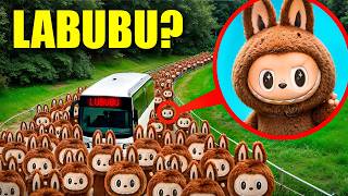 SERIOUSLY? I FOUND the LABUBU BUS in Real Life!