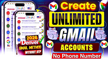 Unlimited Gmail Account Without Phone Verification | Unlimited Gmail Create Method 2025 Create Gmail
