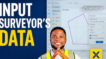 Input Survey Coordinates in ArchiCAD (Beginners)