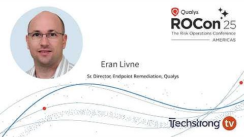 Eran Livne on AI-Driven Vulnerability Management | Qualys ROCon25 Americas