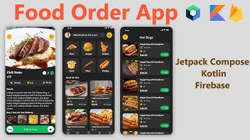 ✅ Food App android studio tutorial - how to make food ordering app?  🔥