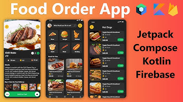 ✅ Food App android studio tutorial - how to make food ordering app?  🔥