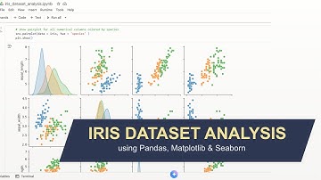 Data Analysis in Python - Iris (Code Along) | Pandas Matplotlib Seaborn | Vuzzare Data Science