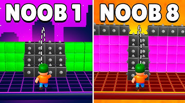 I Trained 8 NOOBS to PROS in Stumble Guys!