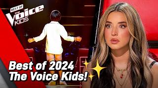 BEST BLIND AUDITIONS of 2024 on The Voice Kids ⭐