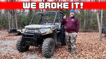 We Broke It! Polaris Ranger Kinetic In-Depth Review - Testing Payload, Top Speed, Features & More