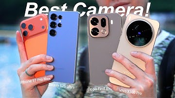Which Camera is Best? Vivo X300 Pro vs Oppo Find X9 Pro vs iPhone 17 Pro Max vs Galaxy S25 Ultra!