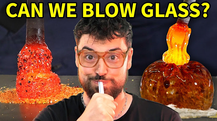 DIY “Experts” Try Glass Blowing for the First Time