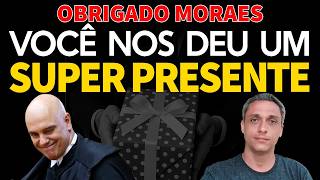 OBRIGADO MORAES!! Você nos deu uma SUPER PRESENTE. Reunião Ministerial 2.0