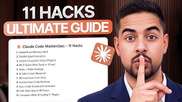 Claude Code Masterclass: 11 Advanced Hacks to 10x Your Output