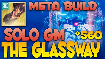 Prismatic Warlock Meta Build DOMINATES Solo GM The Glassway (560)! Destiny 2 Edge of Fate