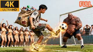 Trash-picker on field is actually a soccer god! He destroyed his rivals with just one kick!
