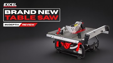 Excel 254mm Extendable Table Saw Review | Full Feature Walkthrough & Test (£199)