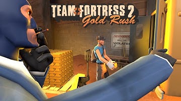 TF2-spelers proberen de GOLD RUSH MOD