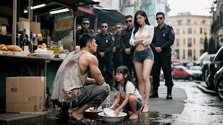 Bully bullied blind girl,but didn't know her bro is wolf king,1 punch send them to see God