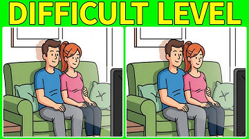 Genius Level Spot the Difference: Only 1% Can Solve! (10-Minute Brain Workout)