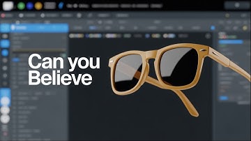 HOW TO MODEL REYBAN SUNGLASS IN BLENDER