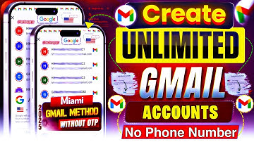 Unlimited Gmail Account Without Phone Verification | Unlimited Gmail Create Method 2025 Create Gmail