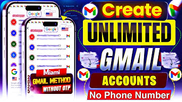 Unlimited Gmail Account Without Phone Verification | Unlimited Gmail Create Method 2025 Create Gmail