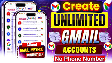 Unlimited Gmail Account Without Phone Verification | Unlimited Gmail Create Method 2025 Create Gmail