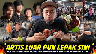 BERNIAGA DEKAT PASAR BASAH JE..Tapi Sampai Artis Terkenal Luar Negara Makan Disini..NASI LEMAK ANGAH