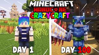 100 Days Minecraft Hardcore CRAZY CRAFT
