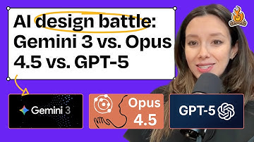Gemini 3 vs. Claude Opus 4.5 vs. GPT-5.1 Codex: Which AI model is the best designer?