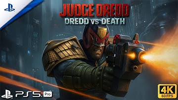Judge Dredd: Dredd vs. Death - PS5™ Gameplay [4K 60FPS]