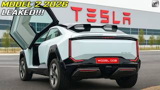 Elon Musk’s 2026 Tesla Model 2's INSANE Interior Just Shook the EV World!