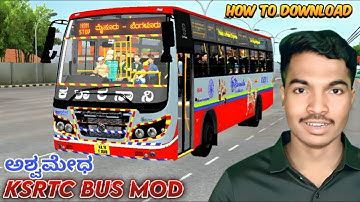 Real KSRTC Ashwamedha Classic Bus Mod😍Download & Drive