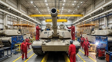 I Spent a Day on the M1A2 Abrams Assembly Line and Learned This | Premium Process