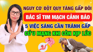 5 Thói Quen Buổi Sáng Tăng Gấp Đôi Nguy Cơ Đột Quỵ - Báo Động Đỏ Cho Người Cao Tuổi