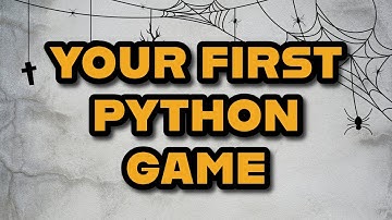 Your FIRST Python Game! (Easy & Fun Halloween Project for Beginners)