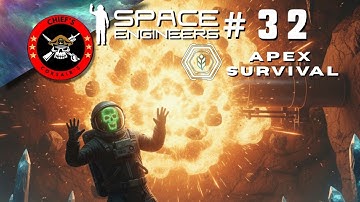 The DANGERS of underground Mining in Space Engineers❗❗| Online Public Survival | Episode #32