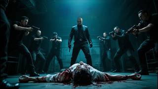 A group of assassins forces him to fake his death, tortures him, then he awakens and defeats all.