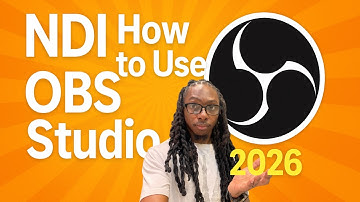 How to configure NDI (DistroAV) on OBS Studio on 2026