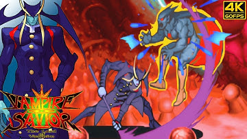 Vampire Savior - Jedah Dohma (Arcade / 1997) 4K 60FPS