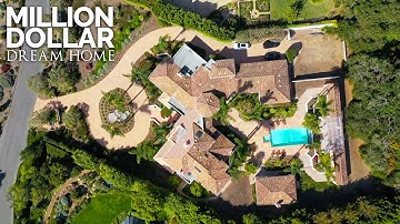 4 Episodes of Beautiful SANTA BARBARA/MONTECITO Mansions | MILLION DOLLAR DREAM HOMES Compilation