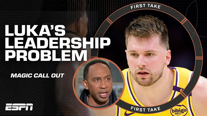 Stephen A. & Udonis Haslem AGREE on Luka Doncic's leadership skills 🗣️ 'IT'S A PROBLEM' | First Take