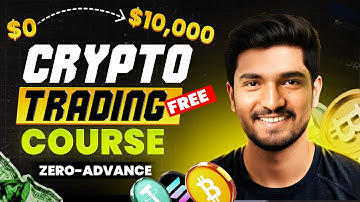Crypto Trading Complete Course For Beginners FREE | BTCUSD Basic to Advance