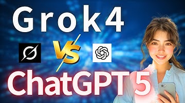 【AI❌英会話】Grok 4 vs ChatGPT 5｜英会話するならどっち？最新版で徹底比較！