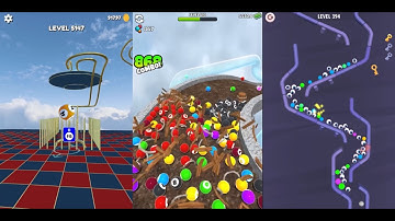 Rolling Doubles (Lvl.5145) VS Bump Pop (Lvl.815) VS Garden Balls (Lvl.391) - Android, iOS GamePlay