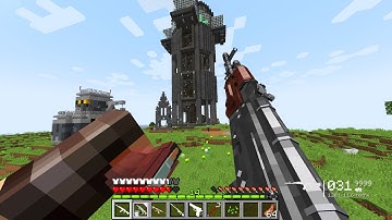 Pillagers Built a Medieval POWER Tower… But I Destroyed Everything with MODERN GUNS! 💥😱🔥