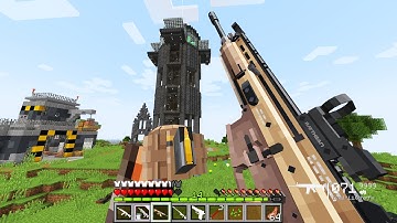 Pillager Warlord’s Medieval POWER Tower Was TOO DANGEROUS… So I Blew It Up with MODERN GUNS!💥😱🔥