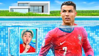 I Built a SECRET Room to Meet Ronaldo!