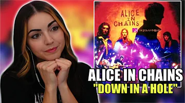 First Time Reaction to Alice in Chains - "Down in a Hole" Unplugged