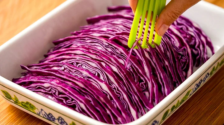 I Stopped Making Sandwiches After Trying This Red Cabbage Trick! Easy Recipe I Make Every Week 🥬