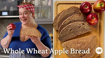 How to Bake Crusty Whole Wheat Apple Bread | Happy Baking with Erin Jeanne McDowell