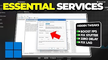 Unlock FULL CPU Power – Essential Windows Services to Disable for Gaming!